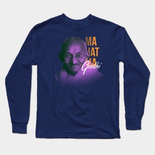 Gandhi The Great Soul Long Sleeve T-Shirt